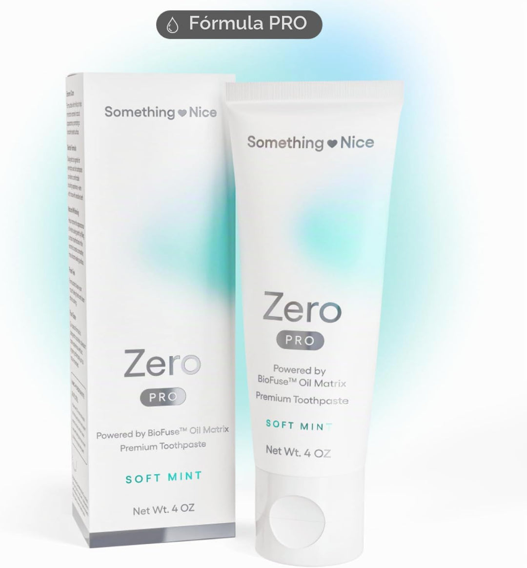 Something Nice Zero Pro Pasta de dientes 10% Nano Hidroxiapatita si...