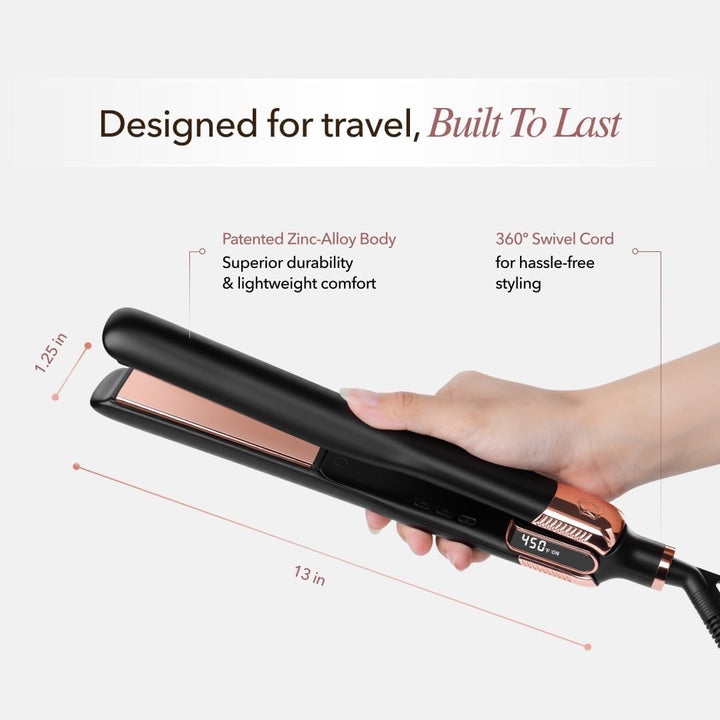 SRILabs StyleQ Plancha plana alisadora de cabello Styler - Tecnolog...