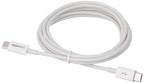 Amazon Basics USB-C a USB-C Cable, 6 Foot | 480Mbps Speed | USB-IF Certified | blanco | Pack de 2