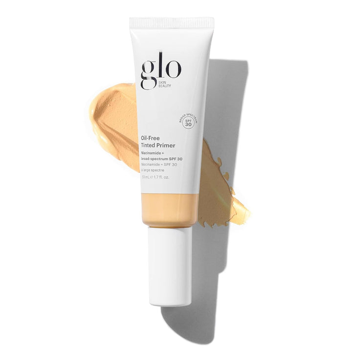 Glo Skin Beauty Imprimación teñida sin aceite SPF 30, (medio ligero...