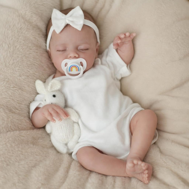 SCOM Muñeca Reborn de 18 pulgadas \u2013 Bebé dormido realista reci...
