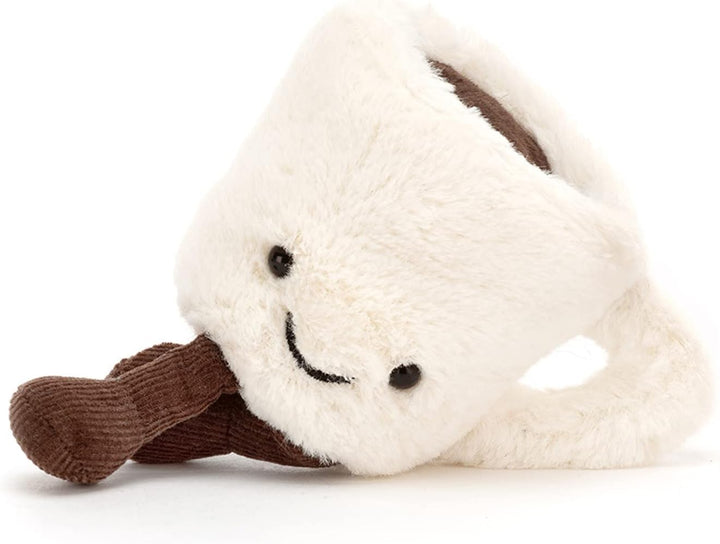 Jellycat Amuseables Taza de Café Expreso Juguete de Peluche, 4 pulg...