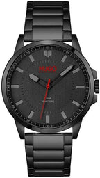 HUGO #First - Reloj de cuarzo con tres manecillas para hombre (1.693 in)