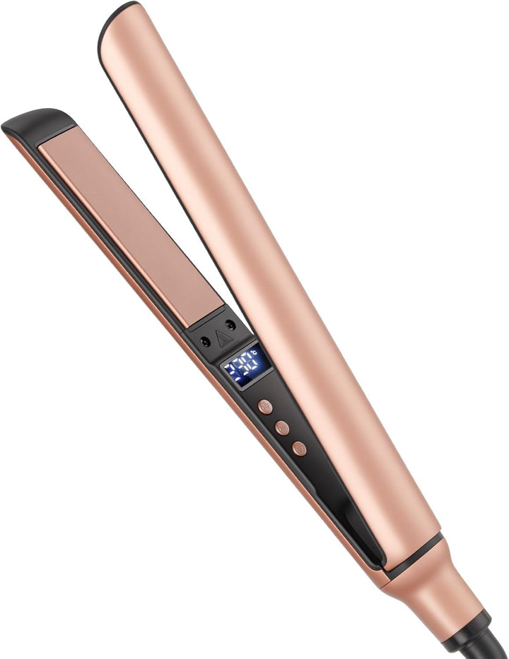 Mini plancha plana, mini plancha de pelo de cerámica para cabello c...