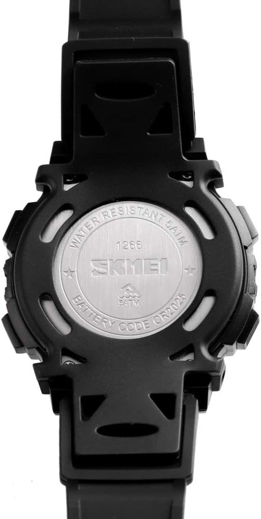 Reloj digital para niños, deportes al aire libre, 164 ft, impermeable, reloj despertador, cronómetro de 12/24 H, cronómetro, calendario para edades de 3 a 15 años, reloj de pulsera para niños