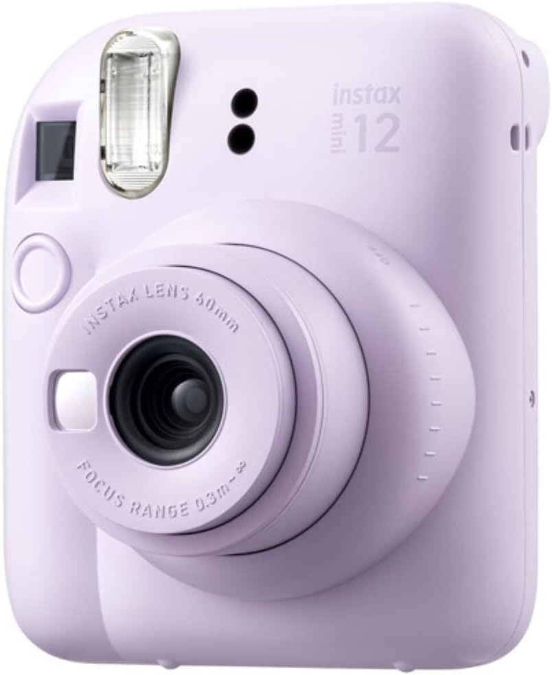 Fujifilm Instax Mini 12 - Cámara de película instantánea | Lila-mor...