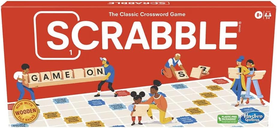 Hasbro Gaming Juego de mesa Scrabble juegos clásicos de