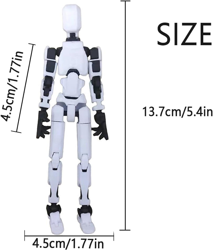 DANONI Titan13 - Figura de acción de robot, Lucky Robot 13, figura...