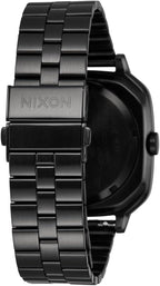 NIXON Fremont 40 A1444-328.1 ft - Reloj analógico de campo para hombre resistente al agua (esfera de reloj de 1.575 pulgadas, 0.787-0.707 pulgadas, correa de acero inoxidable cónica de 3 eslabones)