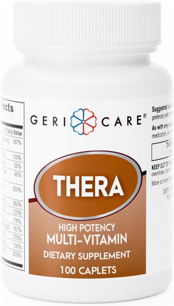 GeriCare Thera Cápsulas multivitamínicas de alta potencia, mezcla d...