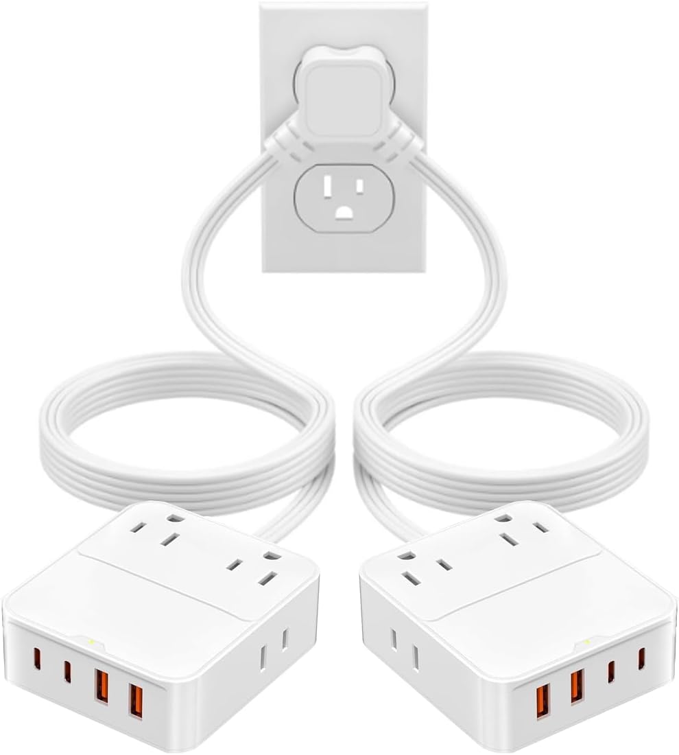 Cable de extensión dividido de 12 pies (6 pies por lado) - 4 puertos