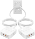 Cable de extensión dividido de 12 pies (6 pies por lado) - 4 puertos