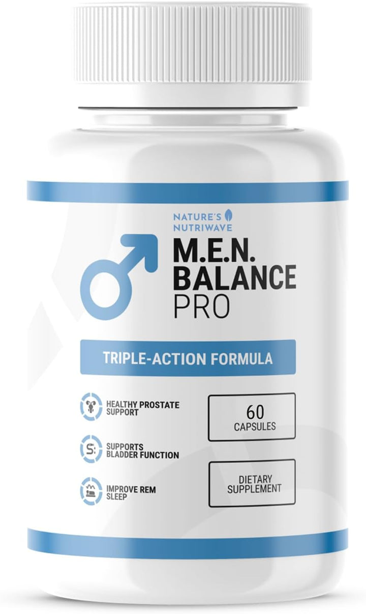 Men Balance Pro - Vitaminas, Minerales y Botánicos - 60 Ct, 1 mes d...