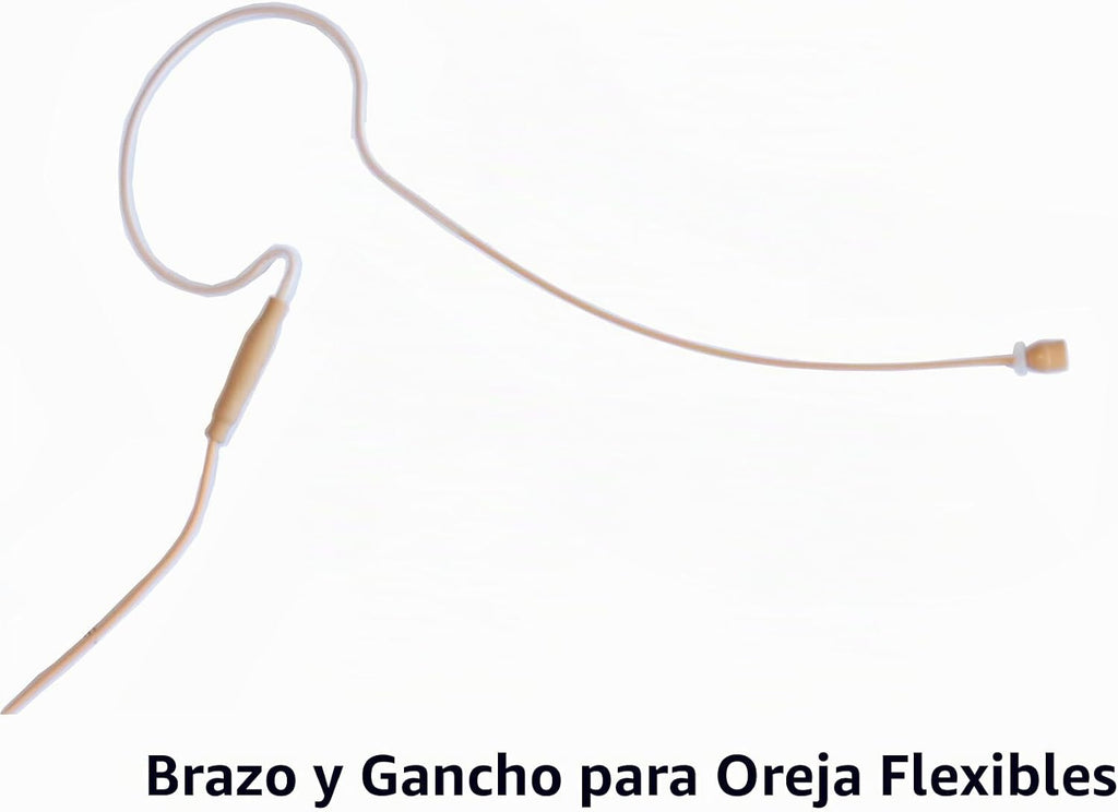 Av-jefe AVL63035 - Mini micrófono profesional para auriculares con tornillo