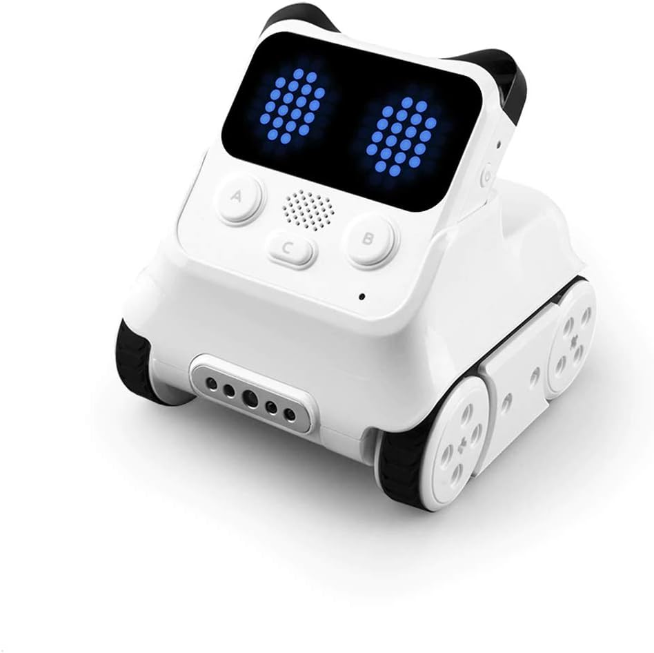 Makeblock Codey Rocky Robot programable a partir de 6 años, divertido regalo para aprender AI, Python, mando a distancia, disponible para Windows, Mac OS, Chromebook, iOS y Android, educación STEM