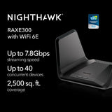 NETGEAR Router WiFi 6E de tres bandas Nighthawk (RAXE300) - Caracte...