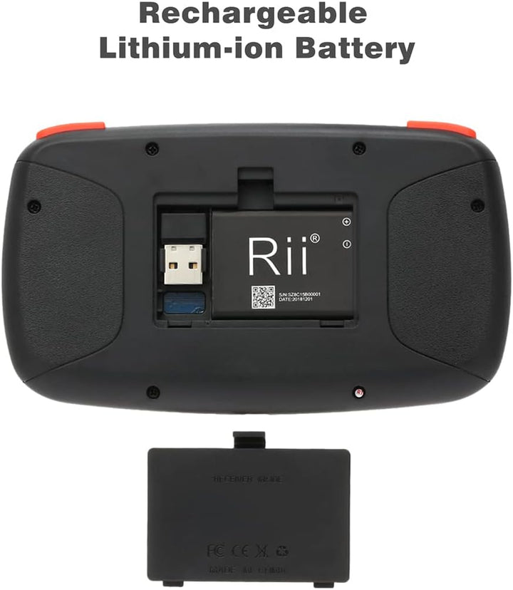 Rii i4 Mini Teclado Bluetooth con Touchpad Teclado