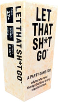 Let that Sh*t Go - El juego de fiesta para adultos emocionalmente desquiciados | Asa a tus amigos | 400 cartas | A partir de 17 años | 3 a 10 jugadores | Divertido juego de cartas para adultos
