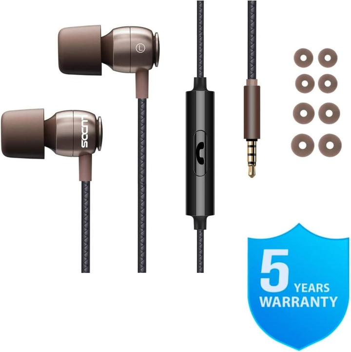 LUDOS Clamor - Auriculares con cable tipo in-ear, 5 años de garantí...
