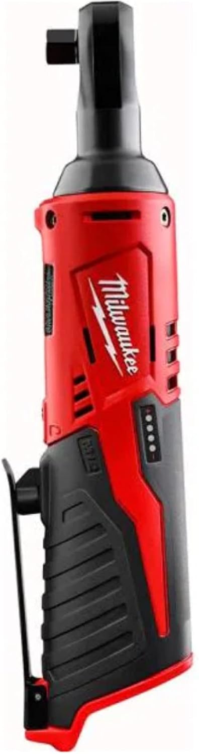 Milwaukee 2457-20 M12 trinquete inalámbrico subcompacto de 3/8" de 35 lb-pie 250 RPM con gatillo de velocidad variable