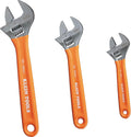 KLEIN TOOLS D5073 Juego de llaves ajustables de capacidad extra de 3 piezas