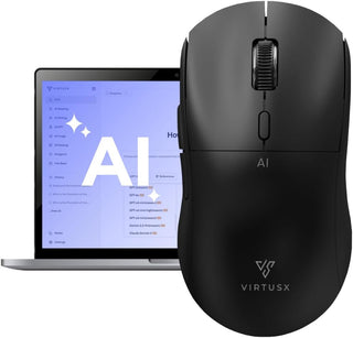 Virtusx Jethro AI Mouse - Grabadora de voz y audio para conferencia...