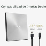 ASUS ZenDrive Silver 0.512 in External 8X DVD\/Burner Drive +\/-RW...