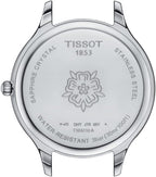Tissot Bella Ora, cuarzo suizo, 1.496 en, esfera plateada, reloj para mujer