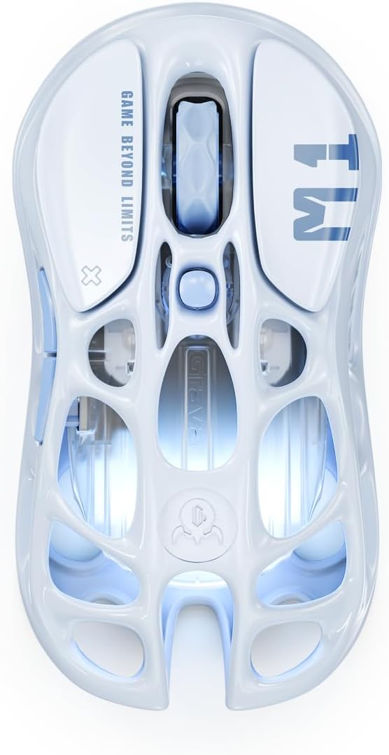 GravaStar Mercury M1 Pro Gaming Mouse, aleación ligera de magnesio...