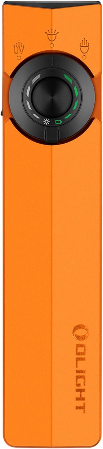 OLIGHT ArkPro EDC - Linterna plana recargable, luz de bolsillo, naranja CW