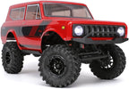 Redcat Racing Ascent-18 Scout II sin escobillas, 1/18 escala RC Crawler, coche de control remoto 4WD, chasis de aluminio, polvo rojo/dorado