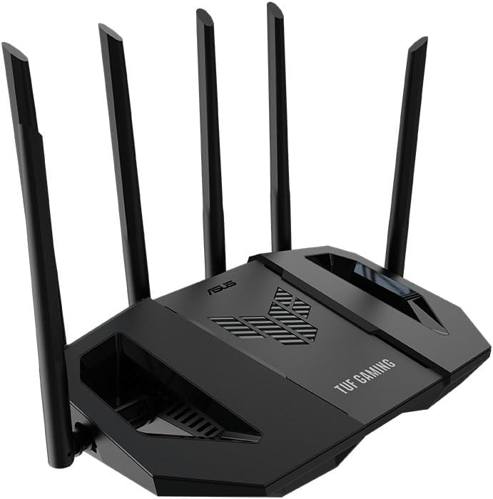 ASUS TUF Gaming BE6500 - Router WiFi 7 de doble banda, hasta 6.5 Gb...