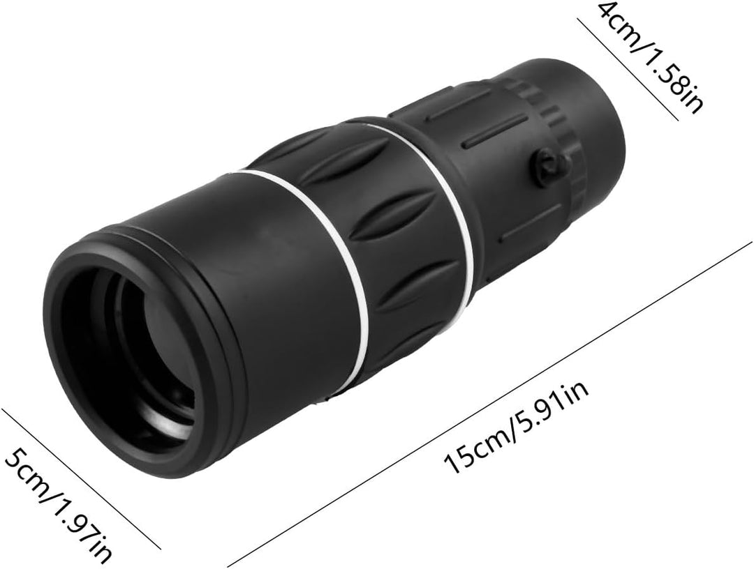 Monocular de alta potencia 12x52 - Prisma HD BAK4