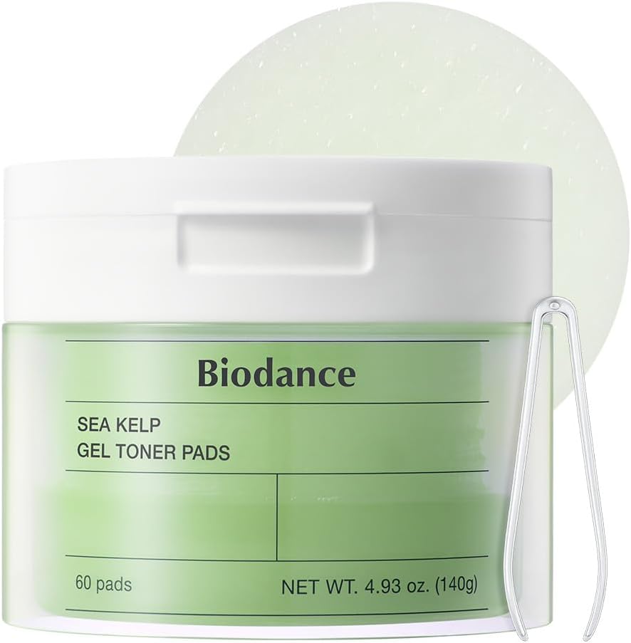 Biodance Almohadillas de tóner de gel Sea Kelp, almohadillas de tón...