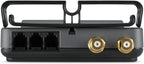 Belkin - Regleta de protección contra sobretensiones, 8 tomas de corriente alterna múltiple con cable de extensión de 12 pies, extensor de salida con certificación UL con plano para el hogar, oficina