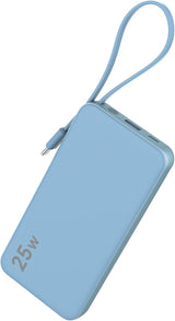 NOBIS Cargador portátil 25W 10000mAh Power Bank con cable USB-C inc...
