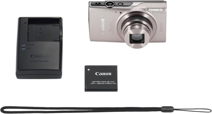 Canon PowerShot ELPH 360 HS A Plata