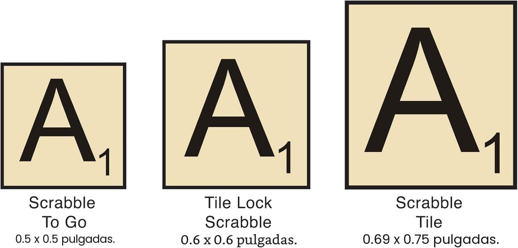 Juego de mesa de Scrabble Tile Lock, tablero mantiene los azulejos en su lugar, juego para 2-4 jugadores, edad mínima de 8 años en adelante, número de jugadores: 2-4, por Winning Moves Games USA
