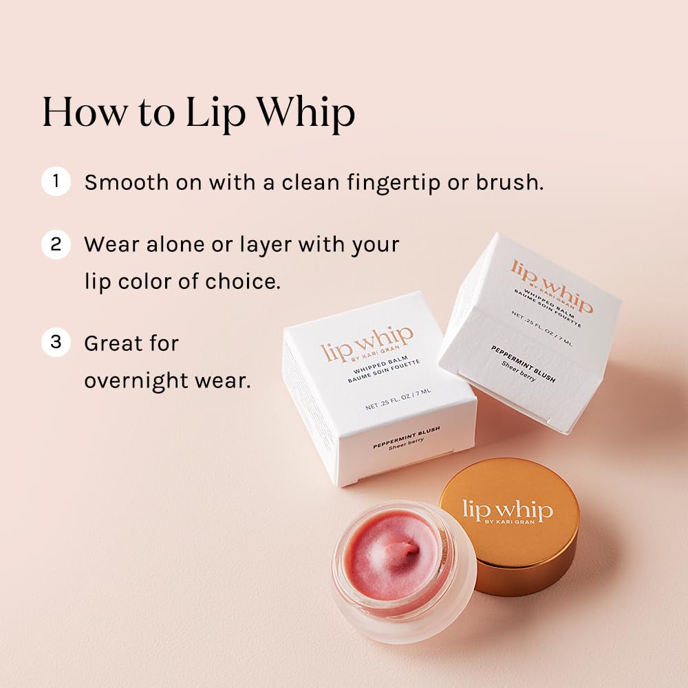 Kari Gran Lip Whip | Bálsamo labial hidratante con aceites orgánico...