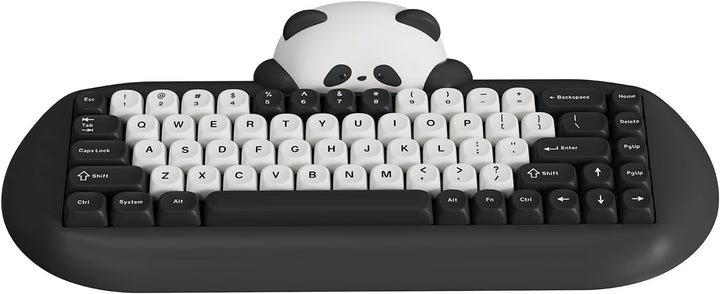 YUNZII C68 Panda Teclado Mecánico Gaming Inalámbrico, Diseño Compac...