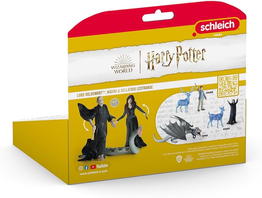 Schleich Harry Potter - 42684 Lord Voldemort, Nagini y Bellatrix