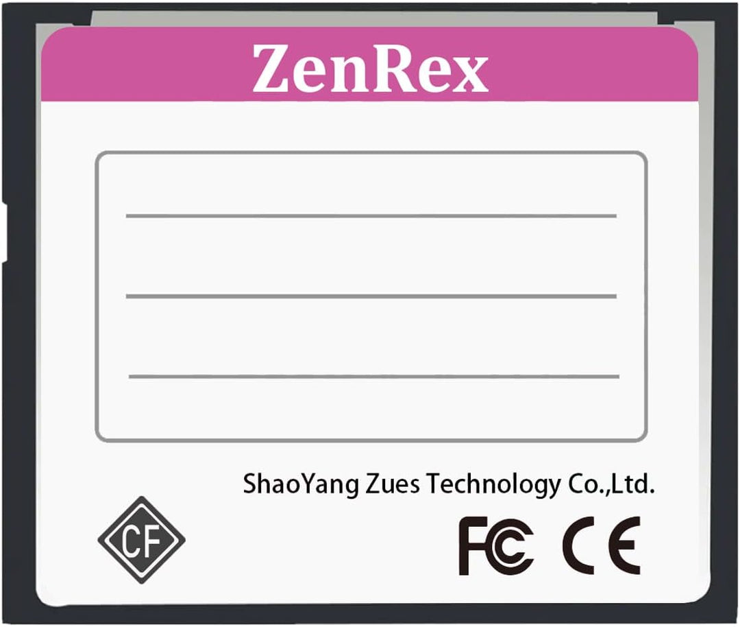 ZenRex Tarjeta de memoria CompactFlash de 64 GB Tarjeta CF