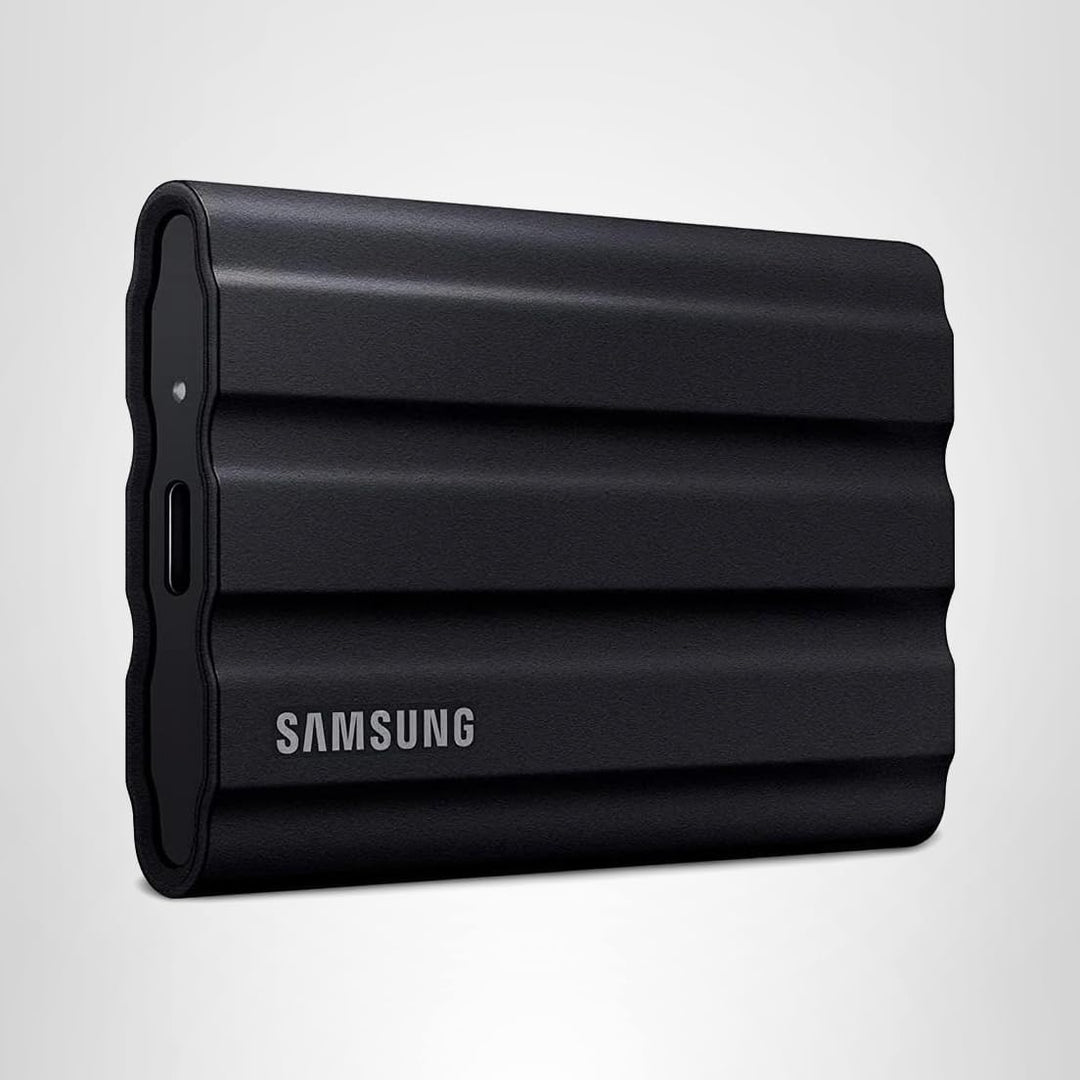 SAMSUNG T7 Shield 1TB, hasta 1050MB\/s, USB 3.2 Gen2, resistente, c...