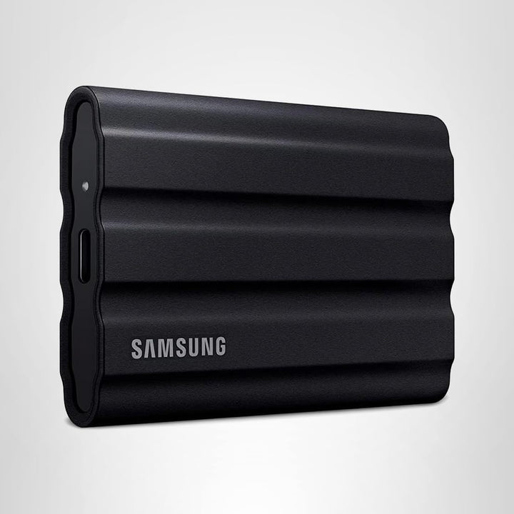 SAMSUNG T7 Shield 1TB, hasta 1050MB\/s, USB 3.2 Gen2, resistente, c...