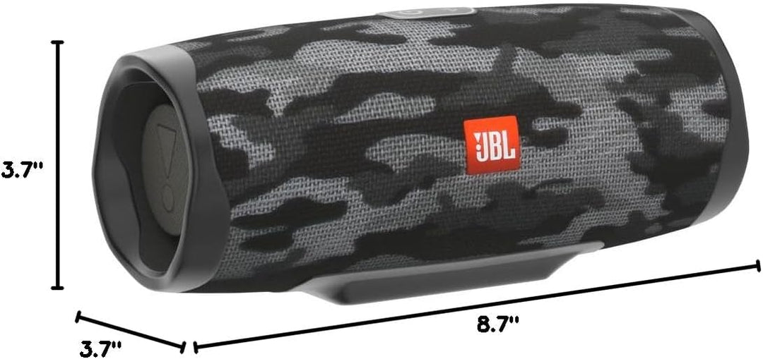 JBL Charge 4 - Altavoz Bluetooth portátil (negro\/camuflaje blanco)