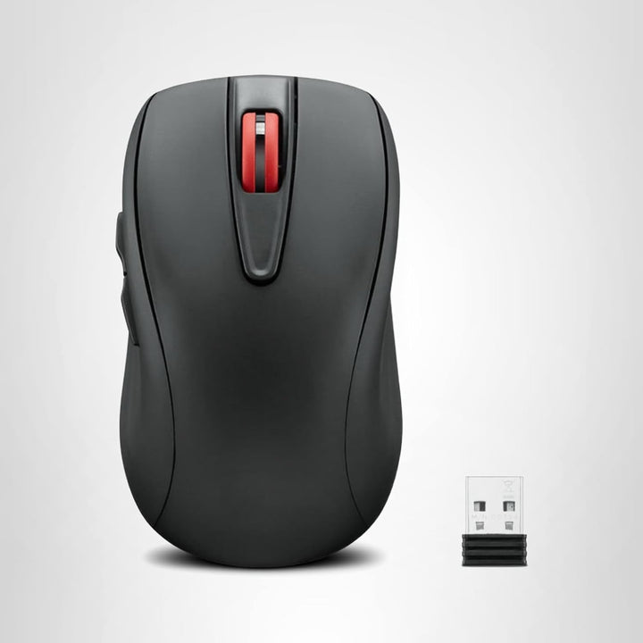 Lenovo Ratón recargable USB-C silencioso (WL500) - Botones silencio...