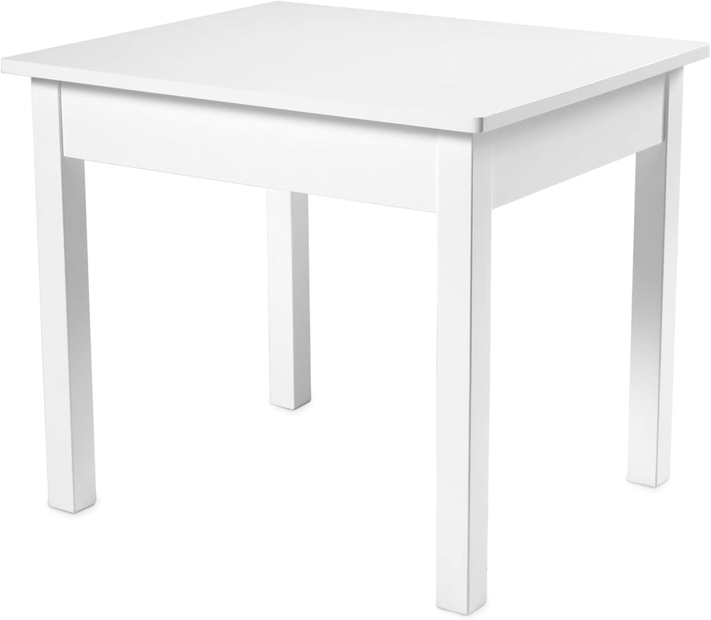Mesa de Madera Maciza Melissa & Doug y 2 Sillas para Sala de Juegos