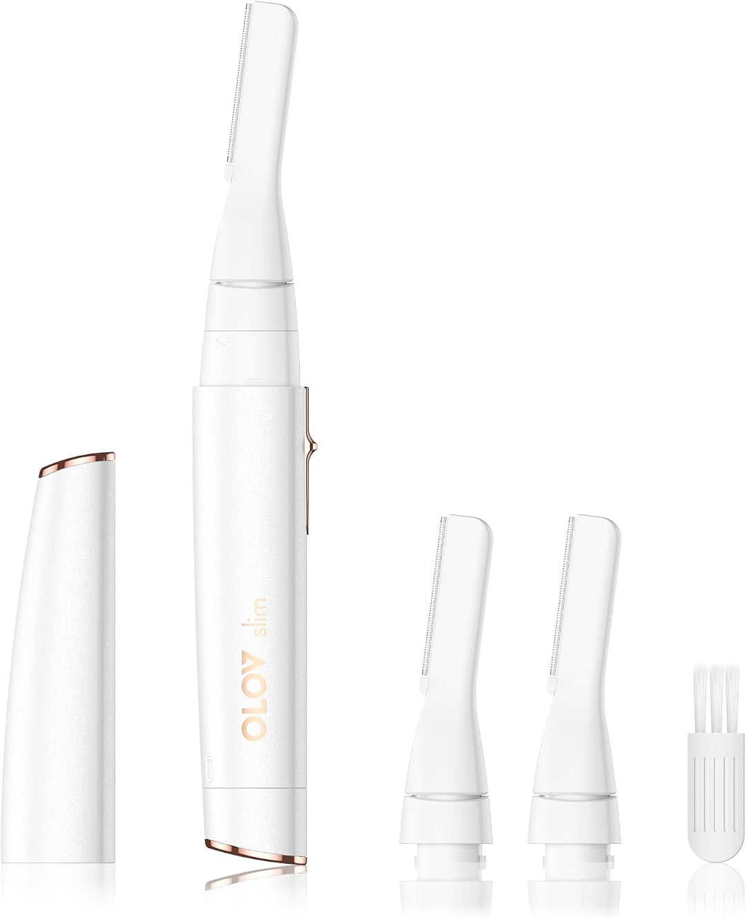 OLOV slim Depilación facial para mujeres, recortadora de cejas sin...