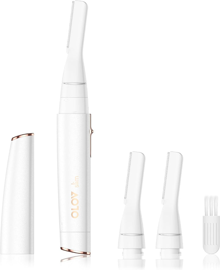 OLOV slim Depilación facial para mujeres, recortadora de cejas sin...