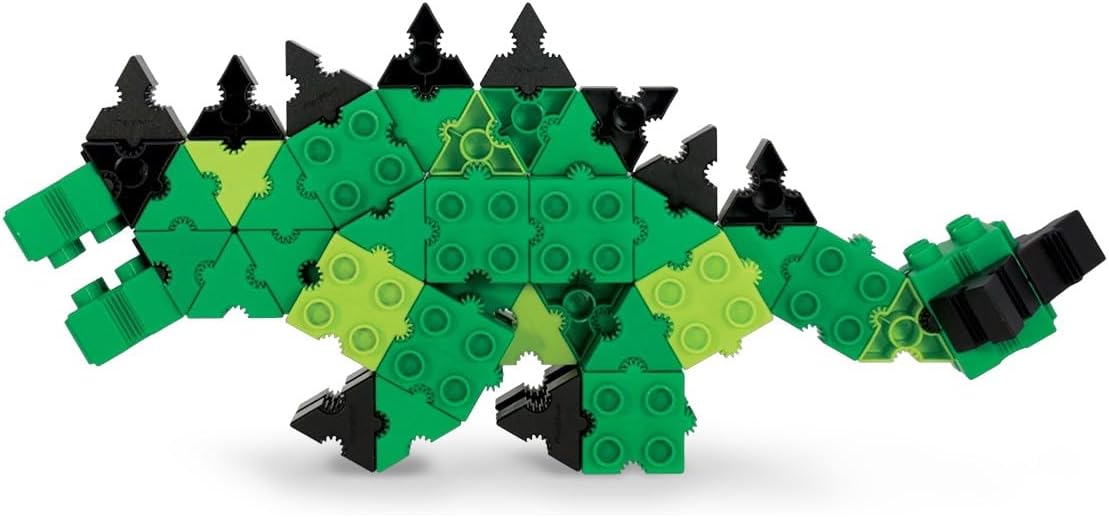 Dino 3 en 1 STEM - Bloques de construcción de dinosaurios, paquete